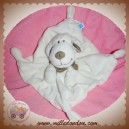 TEX DOUDOU MOUTON BLANC PLAT FOULARD TAUPE SOS