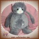 TCF DOUDOU CHAT GRIS ECHARPE ROSE 27AAZSCARF SOS