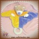 BABY CLUB C&A DOUDOU OURS BEIGE PLAT BLEU JAUNE DENTITION