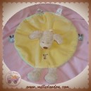 ZANNIER DOUDOU CHIEN BOUCLETTE BEIGE PLAT JAUNE SOS