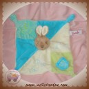 TOODO DOUDOU LAPIN PLAT BLEU VERT BATEAU SOS