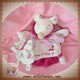 DOUDOU ET COMPAGNIE SOS SOURIS MINA MARIONNETTE ROSE CERISE 