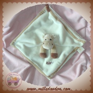 BABYNAT BABY NAT DOUDOU HIPPOPOTAME PLAT ECRU BEIGE SOS 9