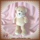 BAMBIA DOUDOU OURS BEIGE ET ECRU MUSICAL SOS