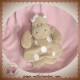 JOLLYBABY DOUDOU DINOSAURE HIPPOPOTAME QUASI PLAT BEIGE SOS