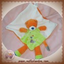 NICOTOY DOUDOU RENARD OURS PLAT ORANGE SOS