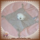 ORCHESTRA DOUDOU OURS PLAT RAYE BEIGE SOS