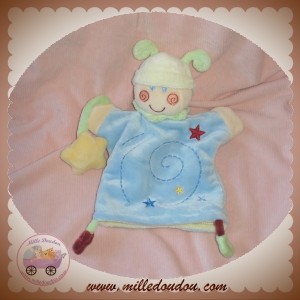 KIABI SOS DOUDOU LUTIN POUPEE MARIONNETTE VERTE ETOILE