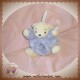 KALOO DOUDOU OURS PLUME MAUVE ACCROCHE TETINE 11 C