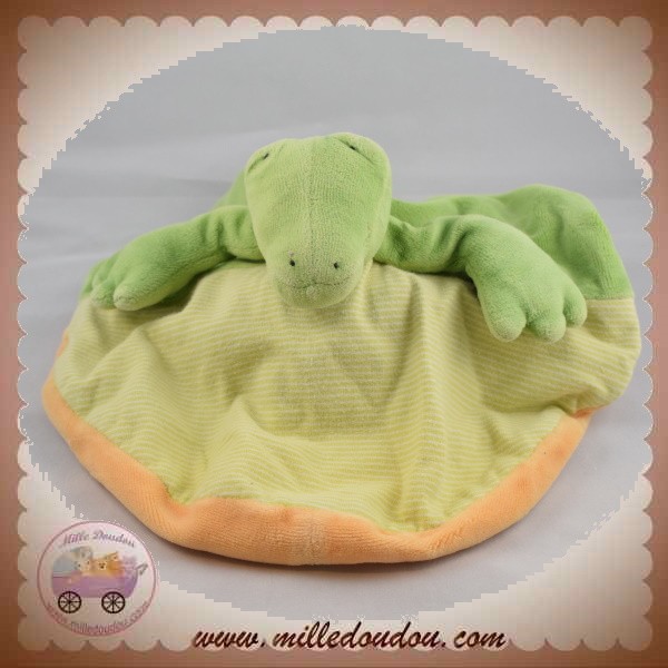 Moulin roty collection Le roty Moulin bazar doudou Crocro crocodile vert