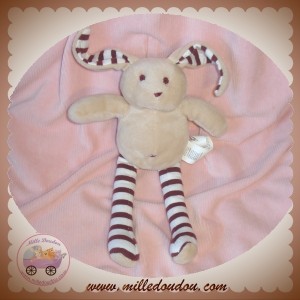 SERGENT MAJOR DOUDOU LAPIN ECRU BORDEAUX SOS