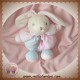 KALOO DOUDOU LAPIN CORPS TROU ROSE LILIBLUE SOS