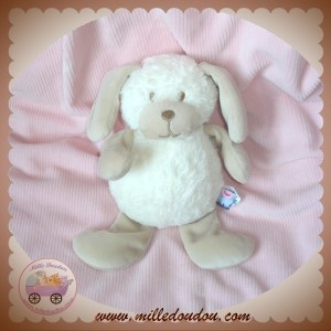 SUCRE D'ORGE DOUDOU CHIEN ECRU BEIGE SOS