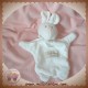 DOUDOU ET COMPAGNIE LAPIN MARIONNETTE BLANCHE CALIDOUX SOS