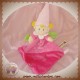 NICOTOY DOUDOU POUPEE FEE FILLE PLAT ROSE SOS