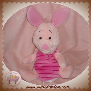 FISHER PRICE DOUDOU COCHON PORCINET ROSE MARIONNETTE DISNEY