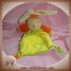 TAKINOU DOUDOU LAPIN BEIGE PLAT JAUNE ORANGE SOS