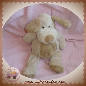 NICOTOY DOUDOU CHIEN MARRON BEIGE SOS