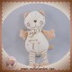 MGM DOUDOU CHAT ECRU BEIGE OISEAU SOS