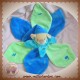 TAKINOU DOUDOU KOALA PLAT BLEU VERT COQUILLAGE SOS