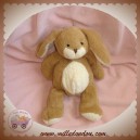 BABY CLUB C&A DOUDOU LAPIN BEIGE MARRON ECRU SOS