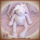 NOUNOURS DOUDOU LAPIN PRIMEVERE ROSE FLEUR SOS