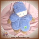 AJENA DOUDOU LUTIN POUPEE HOCHET VIOLET SOS