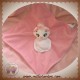 DMC DOUDOU CHAT BLANC PLAT ROSE ARISTOCHAT MARIE SOS