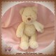 TEX DOUDOU OURS BEIGE BOUCLETTE SOS