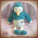 MOULIN ROTY SOS DOUDOU PINGOUIN ECRU RAYE BLEU LES LOUPIOTS