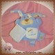 DOUDOU ET COMPAGNIE SOS LAPIN MONSTER BLEU MOUCHOIR