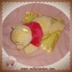 DISNEY DOUDOU WINNIE JAUNE MOUCHOIR SATINEE SOS