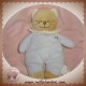 BENGY DOUDOU CHAT PATOU BEIGE CORPS MAUVE FOULARD SOS