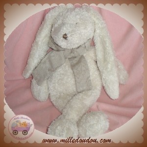 DIMPEL DOUDOU LAPIN BLANC ECRU POIL NEELA SOS