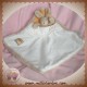 MOULIN ROTY DOUDOU LAPIN PLUME ET POLOCHON PLAT BEIGE LIT