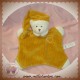 CMP DOUDOU OURS BLANC PLAT MARRON COEUR