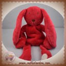 DPAM DOUDOU LAPIN PLAT ROSE ROUGE DU PAREIL AU MEME