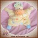 NATTOU SOS DOUDOU GIRAFE PLAT JAUNE ORANGE BLEU SAFARI