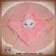 DISNEY DOUDOU CHAT MARIE ARISTOCHAT PLAT ROSE SOS