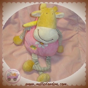 CMP DOUDOU VACHE CORPS ROSE FLEURS SOS