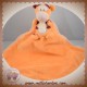 DISNEY DOUDOU TIGRE TIGROU CAPE MOUCHOIR ORANGE SOS