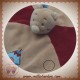 NOUKIE'S DOUDOU OURS NOUKY PLAT INDIEN BEIGE ROUGE SOS