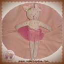 PETIT BATEAU DOUDOU SOURIS ROSE JUPE TULLE COEUR SOS