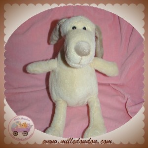 GIFI DOUDOU CHIEN ECRU BEIGE BILLES SOS