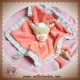 NATTOU DOUDOU ZAMIS VACHE PLAT ROSE ORANGE SOS