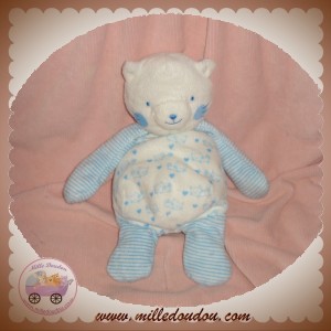 TCF DOUDOU OURS CHAT BLANC BLEU TOUT COMPTE FAIT SOS