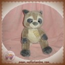 HISTOIRE D'OURS DOUDOU RATON LAVEUR GRIS ECRU SOS