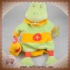 DOUDOU ET COMPAGNIE SOS GRENOUILLE MARIONNETTE VERTE HOCHET CANARD