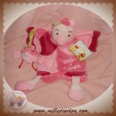 DOUDOU ET COMPAGNIE SOS L'OISEAU MARIONNETTE ROSE BEBE