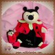 DOUDOU ET COMPAGNIE SOS COCCINELLE LADY COCCI MARIONNETTE ROUGE NOIR